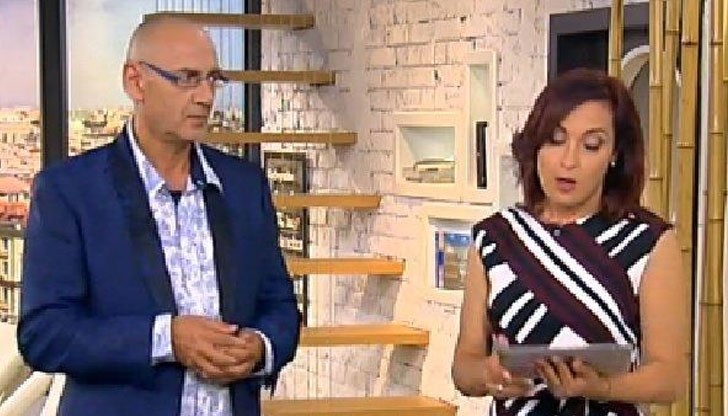 Писателят стана част от сутрешния блок на Нова телевизия