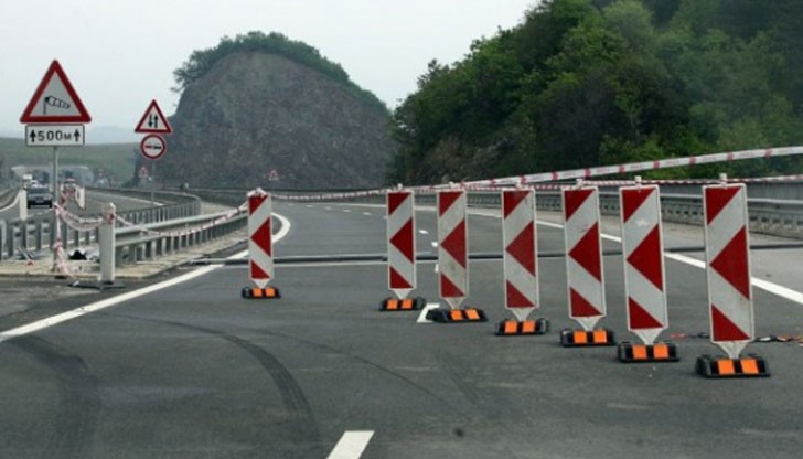 Ограничено е движението в тунел "Витиня" на АМ "Хемус" в посока София