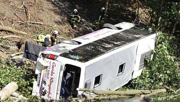 Катастрофата е станала в източната част на Франция в близост до швейцарската граница