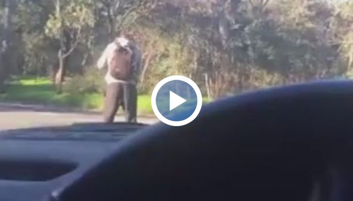 Маниак на игри изкара нервите на останалите участници в движението