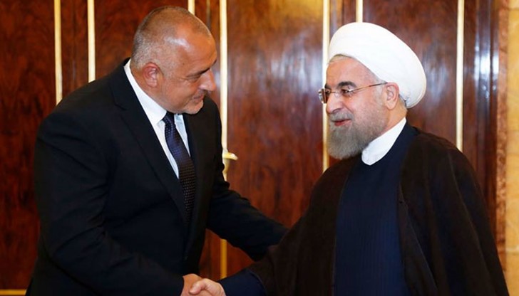 Вчера премиерът Бойко Борисов се срещна с президента на Ислямската република Хасан Роухани