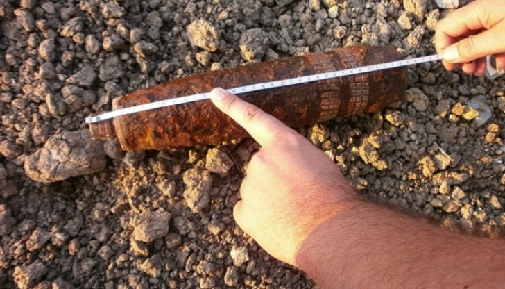 Боеприпасът бил обезвреден директно на място!