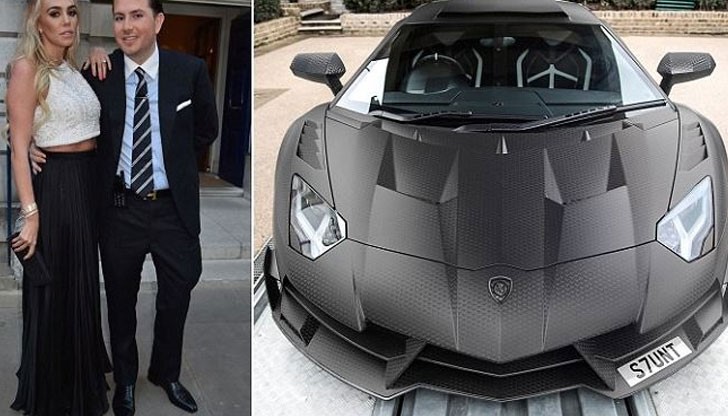 Последната й придобивка е уникален бутиков модел Lamborghini Aventador