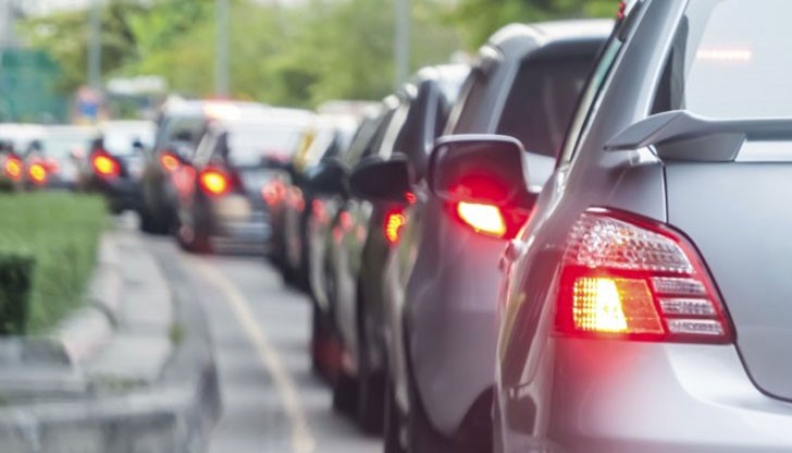 Движението се осъществява в една лента / Снимката е илюстративна