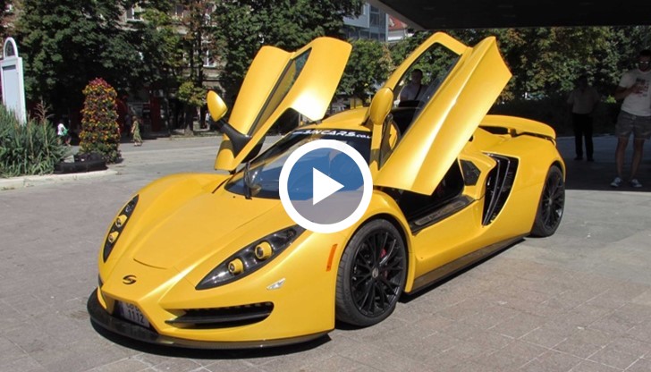 Росен Даскалов представи в Русе болида си Sin R1