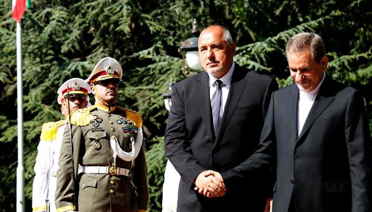Министър-председателят Бойко Борисов и водена от него делегация пристигнаха в Ислямска република Иран