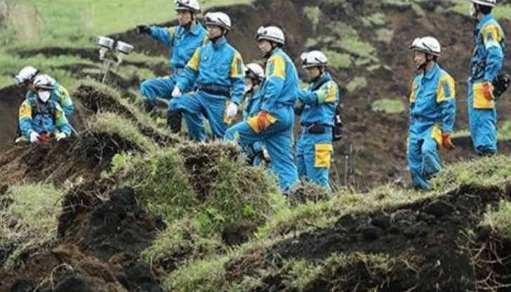 Опасност от свлачище се появила в резултат на проливни дъждове