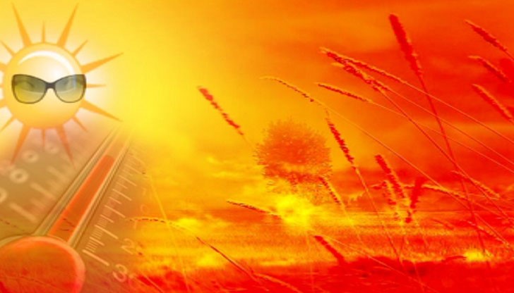 Над 35 градуса се очаква да бъдат отчетени в област Русе