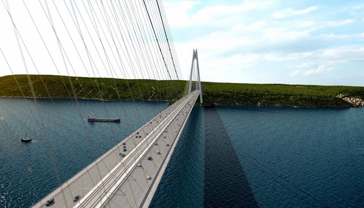 Откриха третия мост над Босфора Откриха третия мост над Босфора