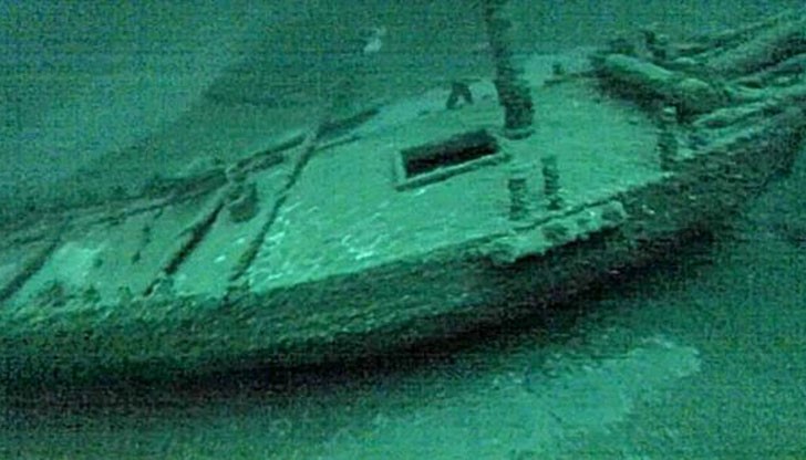 Корабът потънал през 1803 година по време на буря