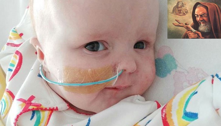 Светецът, изобразен на реликвата, е Падре Пио