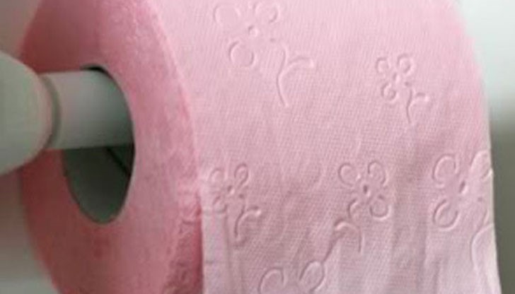 Най-опасна е оцветената в червено тоалетна хартия