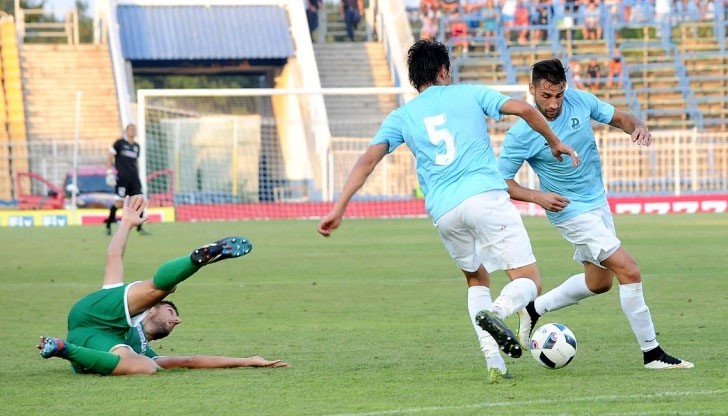 Победното попадение реализира Ненов в 31-ата минута на мача
