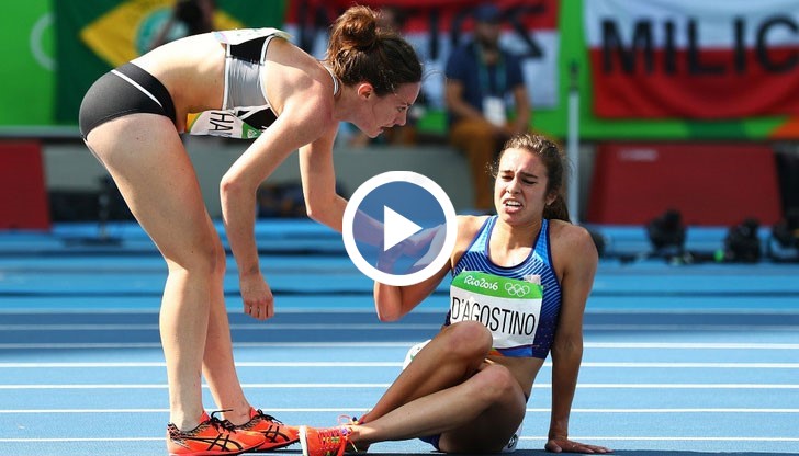Изключителното спортсменство прояви новозеландката Ники Хамблин