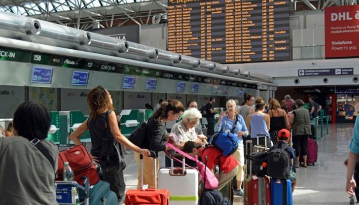 Полетът от Рим, който трябваше да кацне в София в 18,05 часа днес не се осъществи поради повреда