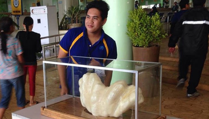 Филипинецът дори не е подозирал колко струва талисмана му