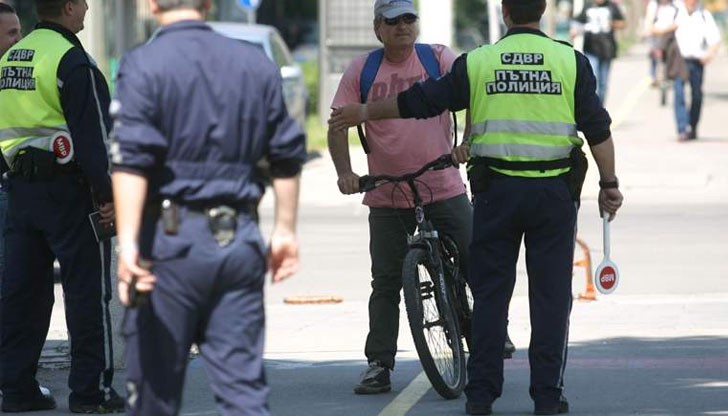 Глобата за нарушение от колоездачите е между 20 и 50 лева