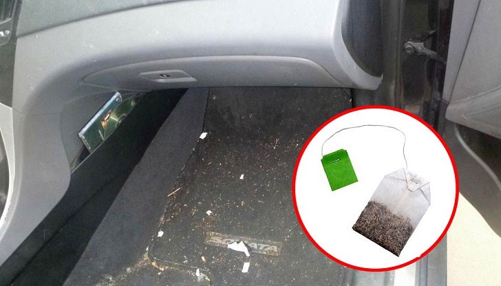 Ползата от пакетче чай в колата Ползата от пакетче чай в колата