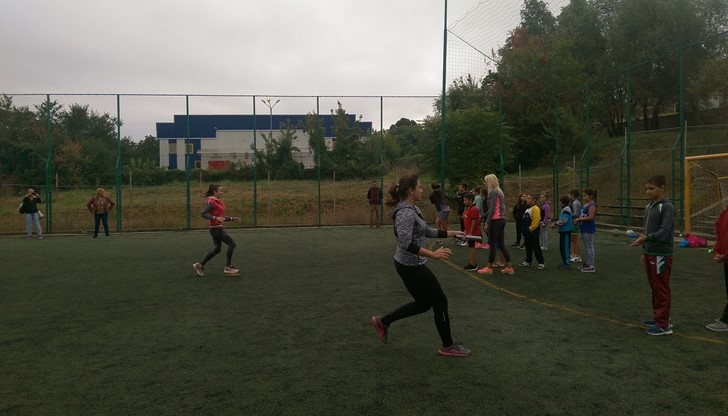Днес в комплекс „Олимпия“ се проведе спортен празник за деца от 7 до 16 години организиран от  „Спортен клуб триатлон - Далян” – Русе