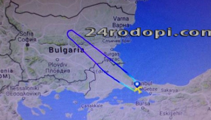 Екипажът на „Боинг 777", летящ от Истанбул, намира телефон без надзор, от летището привикали самолета обратно в Ататюрк