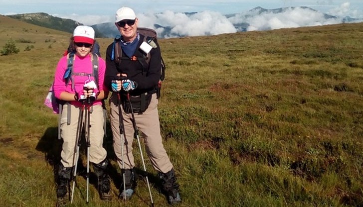 Антония е най-малкият участник в похода Ком - Емине, изминал сам 650 километра