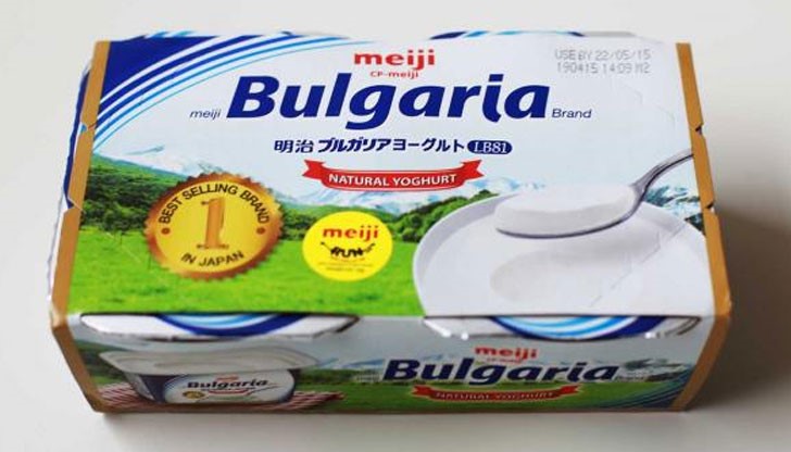 Компанията, която наложи българското кисело мляко на азиатските пазари, е получила права върху името на страната ни още през 1971 г., като от 1973 г. произвежда Meiji Bulgaria Yoghurt