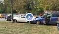 Ученик без книжка забърса три паркирани коли