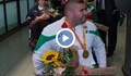 Шампионът Ружди посвети златния медал на семейството си!
