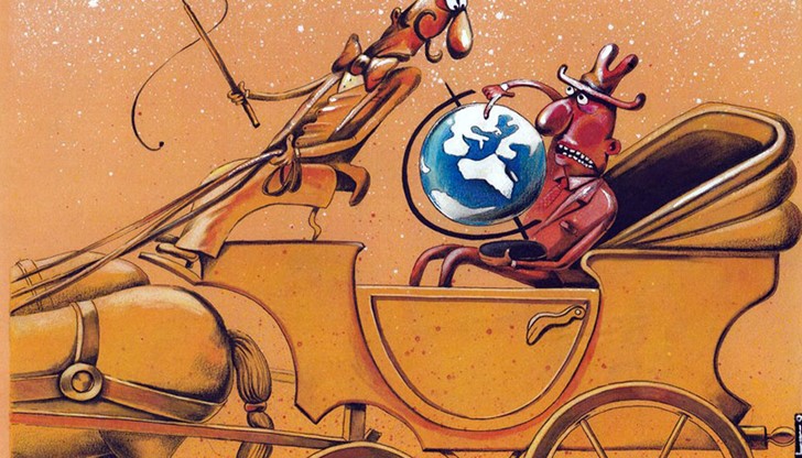 Зрителите ще могат да видят интерпретациите на майсторите на рисувания хумор от цял свят на тема България, Балканите и балканските нрави