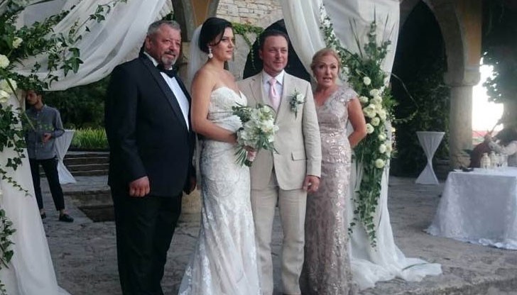Актьорът Краси Ранков ожени сина си Светослав–Ети за красивата босненка Андреа