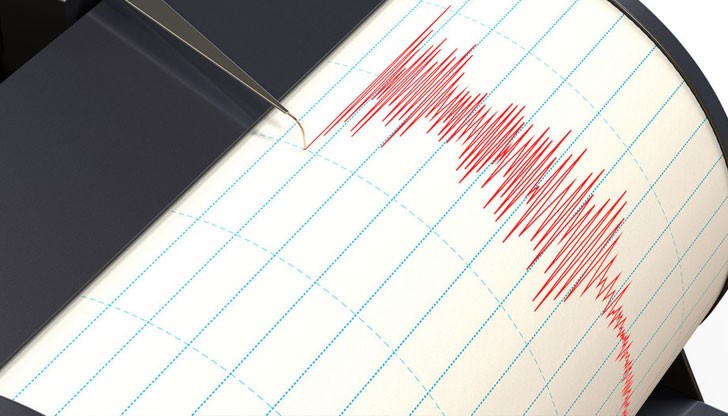 Земетресението е отчетено в 15.20 часа българско време с магнитуд 3,7 по скалата на Рихтер