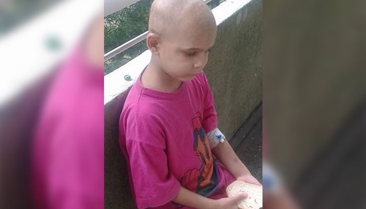 Малчуганът се бори с остра лимфобластна левкемия