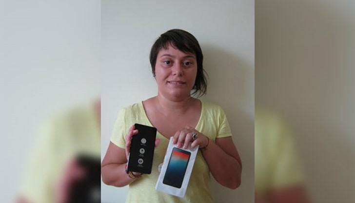 Катерина печели смартфона с регистриран касов бон за 3,69 лева