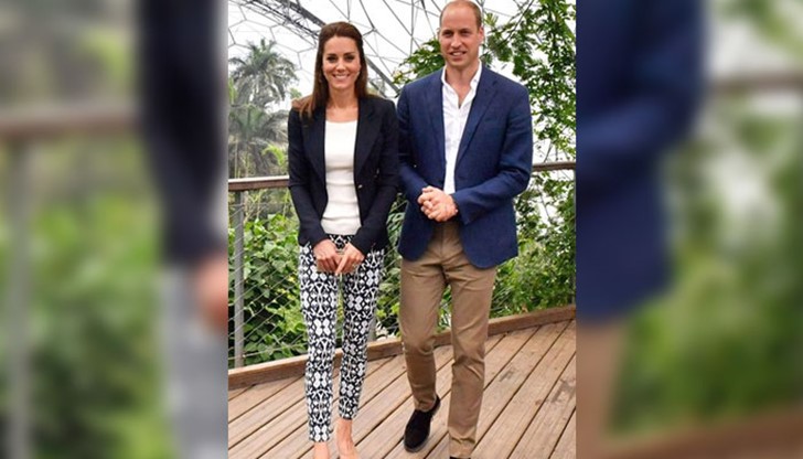Панталонът е бил моментално разпродаден, след като Кейт Мидълтън се появила с него в ботаническа градина