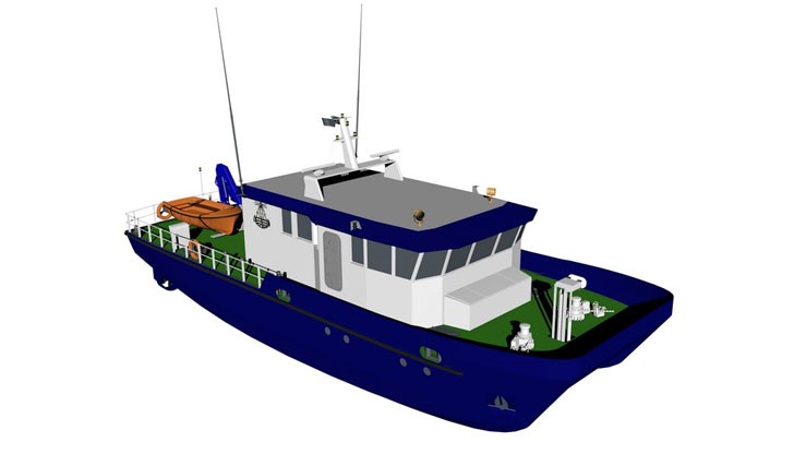 Катамаранът е първи нов кораб за АППД от 1979 година насам
