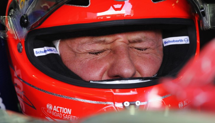 Михаел Шумахер по никакъв начин не е осъществил чудодейно възстановяване