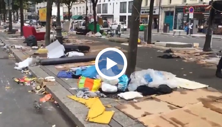 Това е Париж, а датата е 22 септември 2016 година