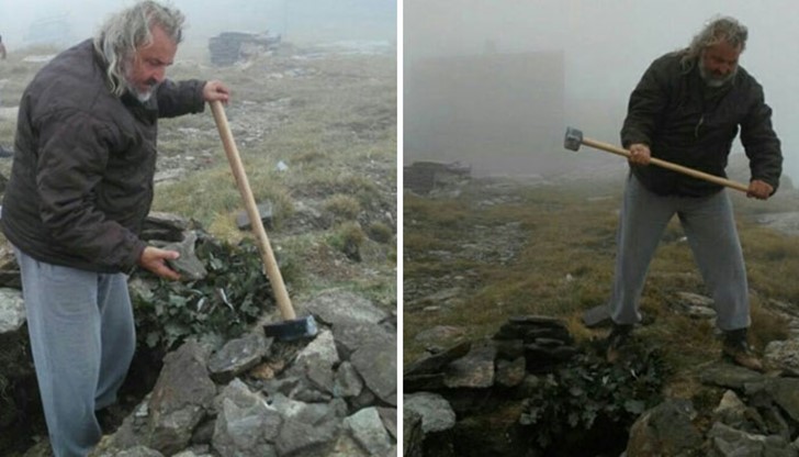 Миленко Неделковски поруга паметник на загиналите български войници на връх Каймак - Чалан в Македония Миленко Неделковски поруга паметник на загиналите български войници на връх Каймак - Чалан в Македония