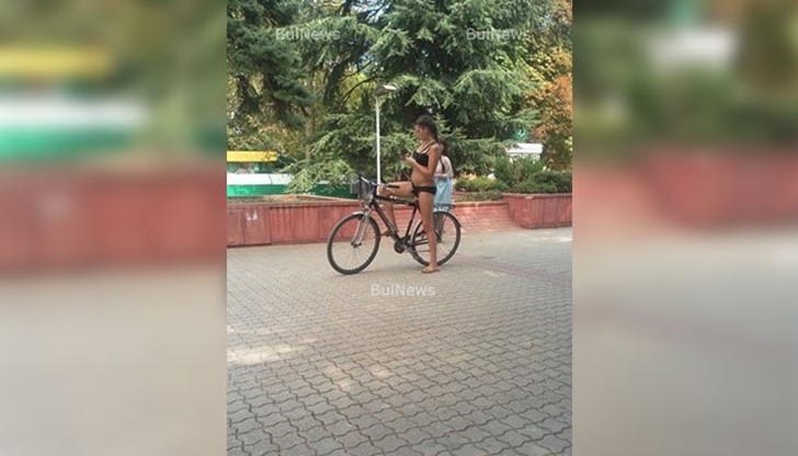 Гореща гледка като за начало на работната седмица