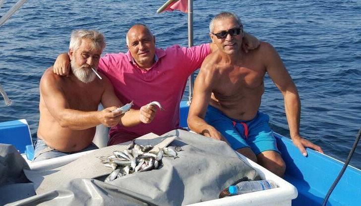 Днес уловихме в морето 4 кг чернокоп и сафрид