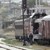 Локомотив пламна на гарата в Благоевград