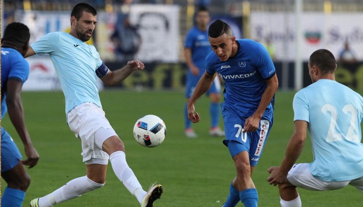 Успехът на "сините" дойде след два гола на национала Георги Костадинов