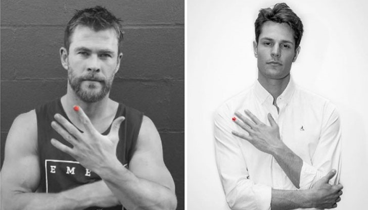 Мъже от целия свят се включиха в любопитна инициатива в подкрепата на благородна кауза