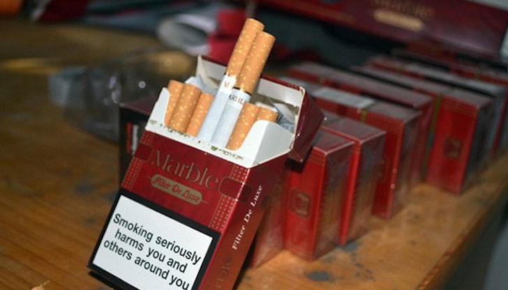 38-годишният А.И. е съхранявал цигари от марката  Marble" / Снимката е илюстративна