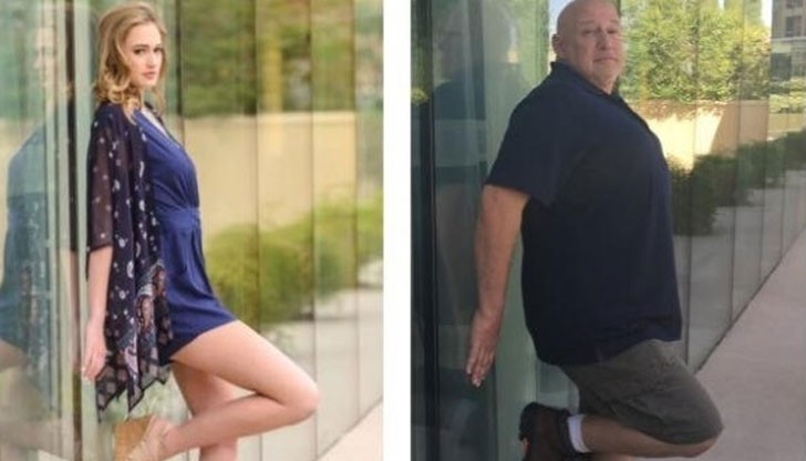 Родителят се решава на тази пародия, за да я иронизира за лековатото й поведение