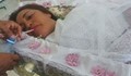 Бразилка взе участие в собственото си погребение