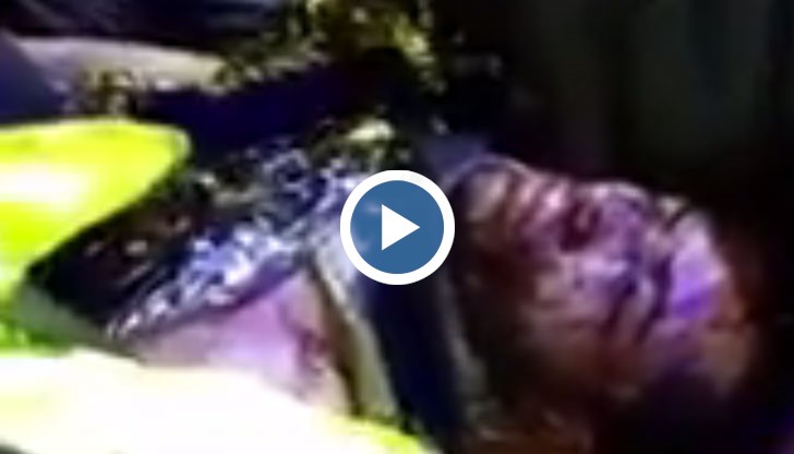 Ексклузивните кадри от неговото изнасяне бяха публикувани в YouTube