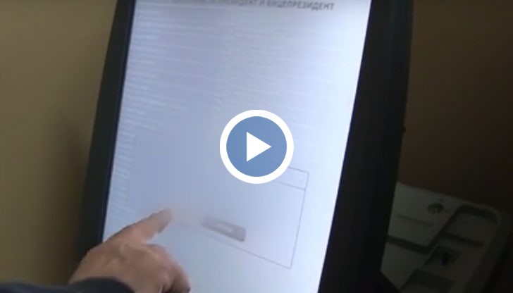 Изборът чрез машините за гласуване става за 30 секунди