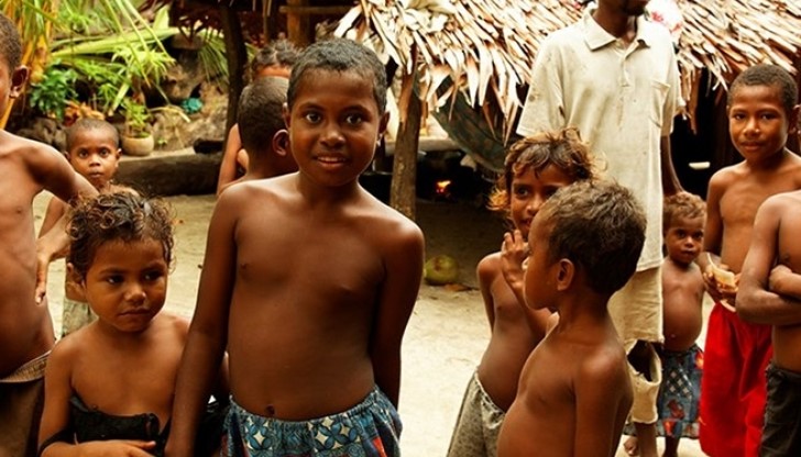 Меланезийците живеят в областта на Североизточна Австралия Меланезийците живеят в областта на Североизточна Австралия