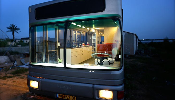 В подвижният апартамент може да се настанят 12 души